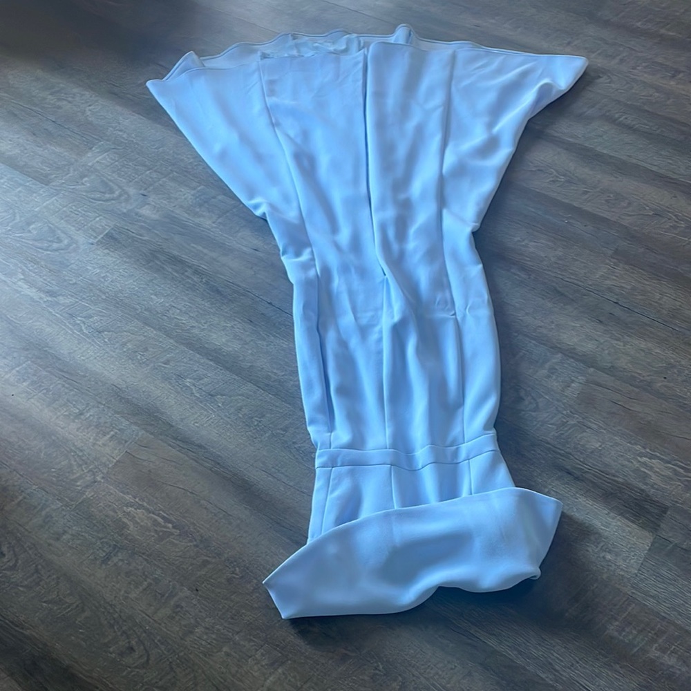 XSCAPE Off The Shoulder Maxi Gown